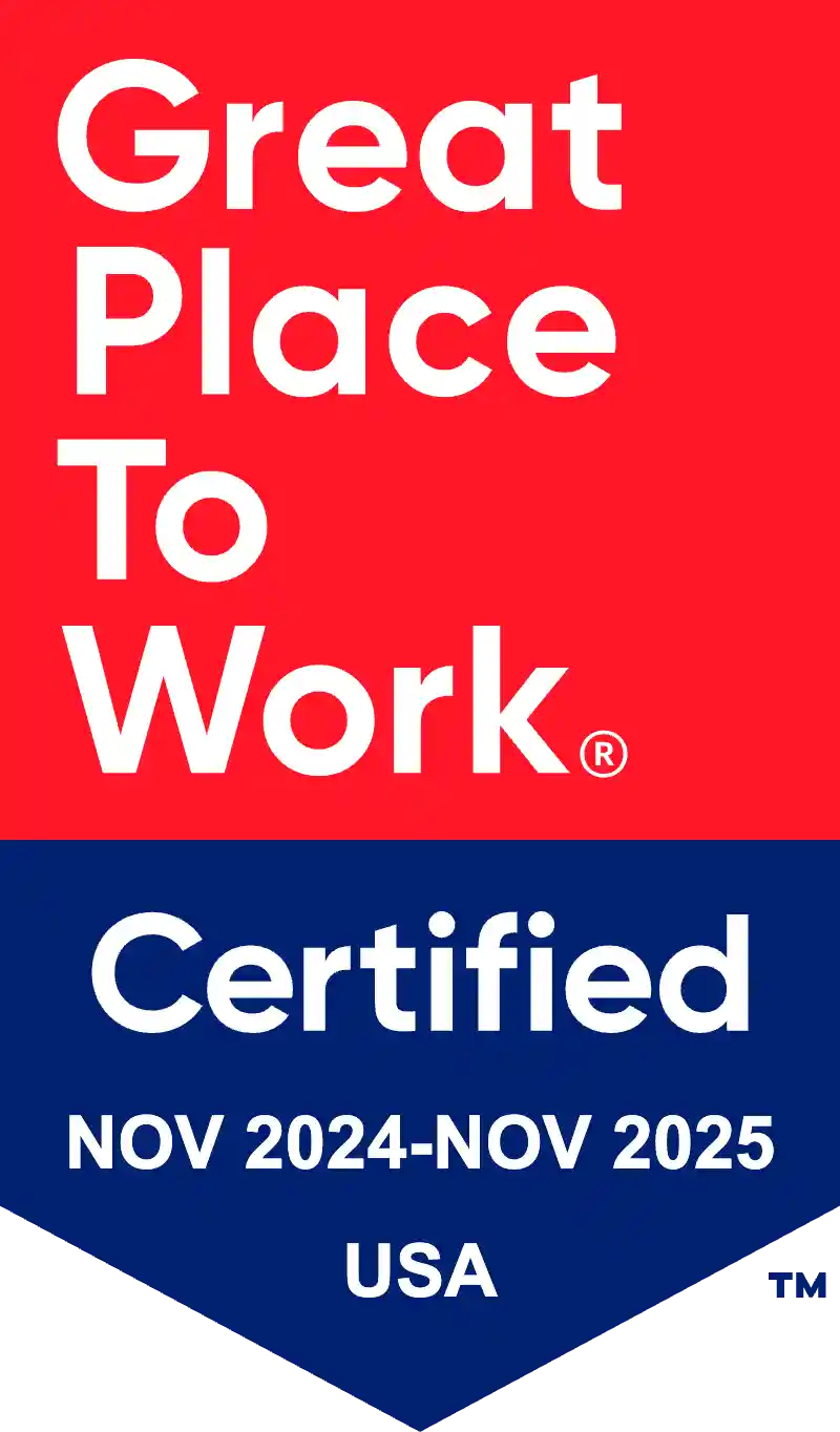 Great Place To Work certification badge