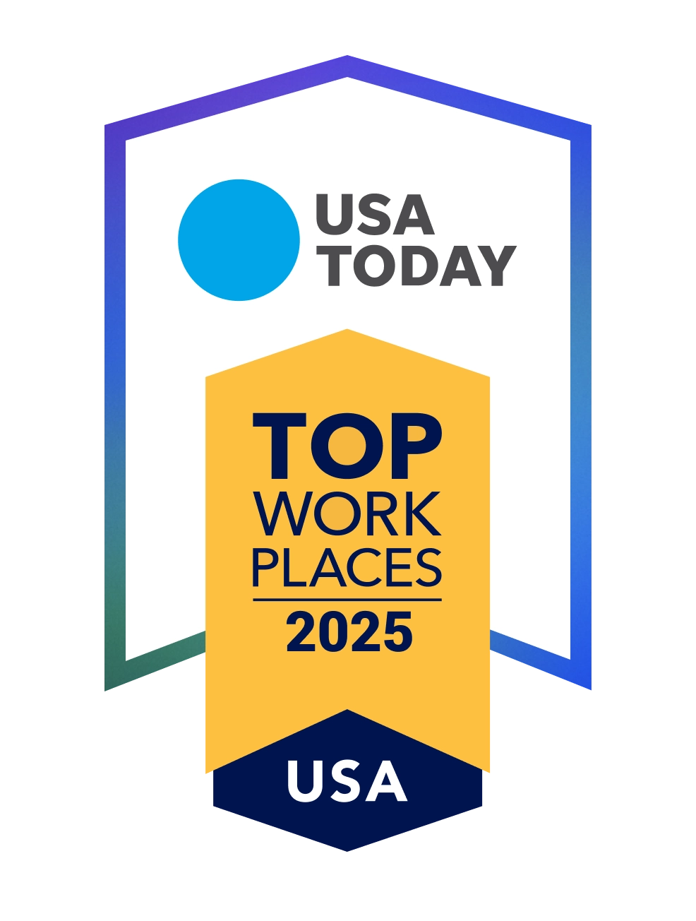 Top Workplaces USA 2025 award